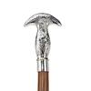 Design Toscano Double-Hooked Knob Handle Solid Hardwood Walking Stick TV6219